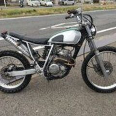 ホンダ XLR250R MD22 スクランブラー仕様 実動 書類付き 吹け上がり良好 林道 ストリート レストア カスタムベースにもの画像