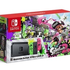 Nintendo Switch スプラトゥーンモデルの画像