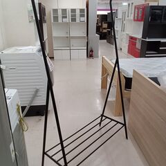 ★ジモティ割あり★  ハンガーラック ブラック W99×D45×...