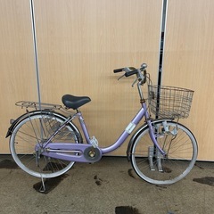 24インチ　自転車　ママチャリ　