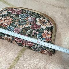 レトロ クラッチバッグの画像