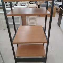 *お値段見直しました*★ジモティ割あり★  PCデスク ライトブラウン W65.5×D70.5×H131.5 クリーニング済み TC8834の画像