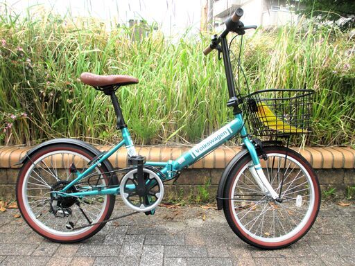 D784 ☆ 12800円☆ 小径車 中古自転車 【20インチ シルバー 】