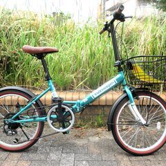 中古自転車 Volkswagen ミニサイクル ミニベロ 折り畳...