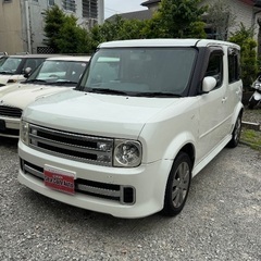 日産　キューブ　1.4ライダー　ナビTV ETC 車検R8…