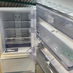 美品！　三菱　冷凍冷蔵庫　2022年製　　ホワイトの画像