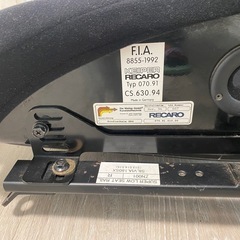 RECARO レカロ SPG シート フルバケ 黒 s14レール付き おまけ有りの画像