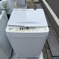 2024年製　ハイセンス　5.5K 洗濯機　HW-55E2W