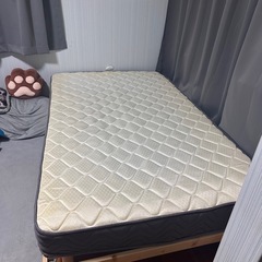 セミダブルベッド＋マットレスセット！美品【即引き渡しOK】