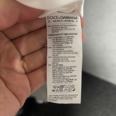 DOLCE&GABBANA Tシャツの画像