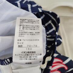 １５０㌢女児水着3点セットの画像