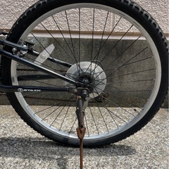 【
取引中】STAIR　折りたたみ マウンテンバイク 自転車 シマノ21段変速 26インチ 折りたたみ自転車 前後サスペンションの画像