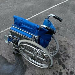 NISSIN 車いす 自走式 24インチ 介護の画像