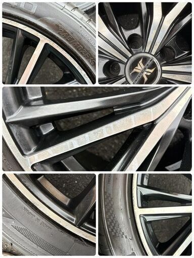 メーカー直売 - 人気ランキング アルファード、ヴェルファイアに！ロクサーニ 19インチ245/40R19 タイヤ・ホイール