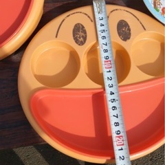 アンパンマン フェイスランチ プレート ランチプレート 食器 食器 皿 小皿 プレート お子様ランチ 飲食店 店舗 セットの画像