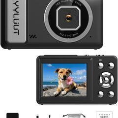 デジカメ デジタルカメラ 18倍デジタルズーム 4K動画撮影 6400万画素