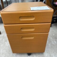 ★ジモティ割あり★TJ11724 ニトリ 袖机 ライトブラウン ...