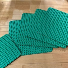 LEGOブロック　デュプロ　基礎板付きの画像