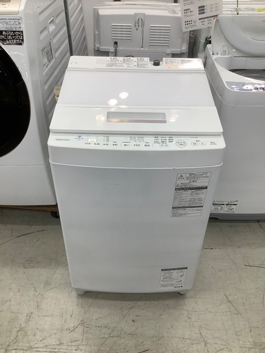 安心の６ヶ月保証付き！！　TOSHIBA　8.0kg全自動洗濯機　AW-8D8  2020年製