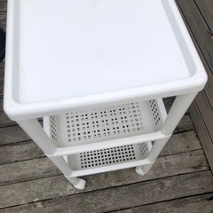 キッチン　サイド収納台の画像