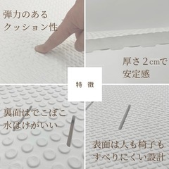新品未使用　バスマットの画像