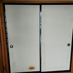 アパート用押入れ襖  2枚セットの画像