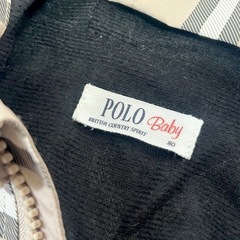POLOBaby チェック柄ジャケット80cmの画像