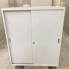 訳あり　中古　①　アルプススチール　スチール書庫　 引戸書庫 　...