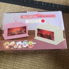 すみっコぐらし ホテルニューすみっコ 暖炉風ワイドランタンの画像