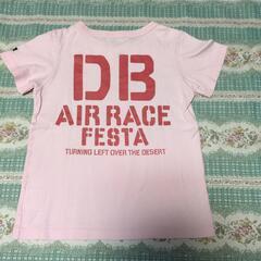 382]ミキハウス(110)ビンクＴシャツの画像