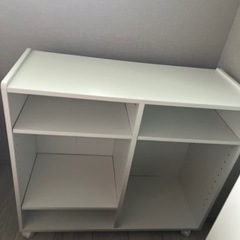 YAMAZEN キャスター付ラック 押し入れ収納 2つ