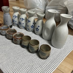 日本酒、酒器14点セットの画像
