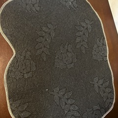 新品未使用・ネコ柄の滑り止め付きマットの画像