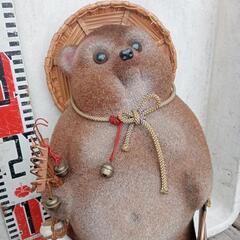 たぬきの置物33cm　商売繁盛 縁起物の画像