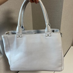 ミッシュマッシュ  ハンドバッグ 水色の画像