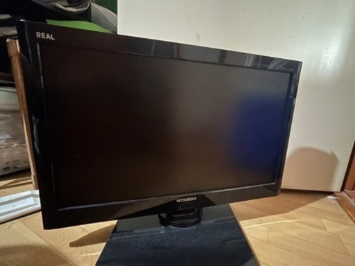 22インチのMITSUBISHI製液晶テレビ