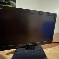 22インチのMITSUBISHI製液晶テレビ