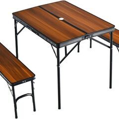 7-2　未使用/新品　訳あり特価　アウトドアテーブル セット レ...