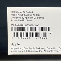 [AirPods4 AppleCare+付きの画像