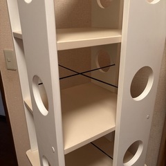 回転本棚・コミックラック（7段タイプ）の画像