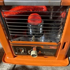 超レトロ　おしゃれ　シャープ　昭和　石油ストーブ　動作も正常