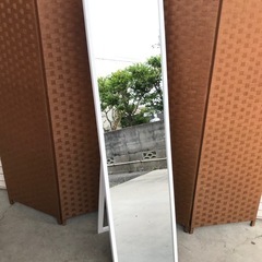 姿見（フレーム白）