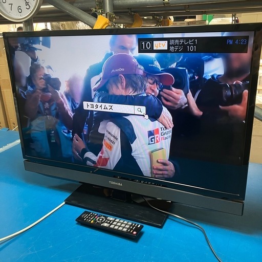 TOSHIBA32型液晶テレビ[REGZA]32C8000リモコン付き