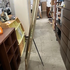 O2505-662 アンティーク調 スタンドミラー レトロ 中古の画像