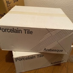 【磁器タイル20シート】リッコモザイクアラビック　　の画像