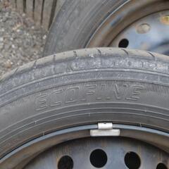 155/65 R14！ノーマルタイヤ2本セット！ ブリジストン(ECOFINE) の画像