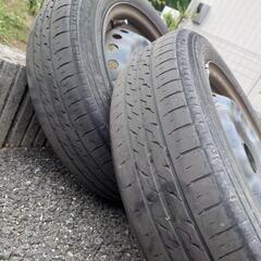 155/65 R14！ノーマルタイヤ2本セット！ ブリジストン(...