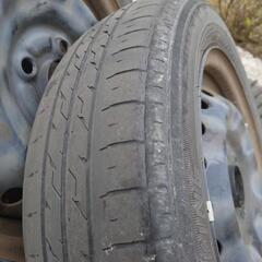 155/65 R14！ノーマルタイヤ2本セット！ ブリジストン(ECOFINE) の画像