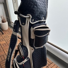 人気が高い  STMスタンド付きキャディバッグ ネイビー 船堀の電動 (aike) ゴルフバッグ・キャディバッグ