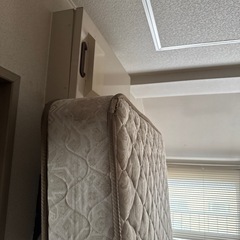 東大和市引取限定ベッドとマットレスセット差し上げますシングルサイズの画像